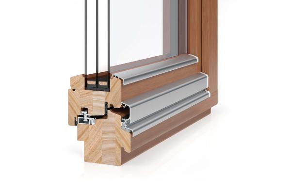 Holz-Fenster-Profil PaXpremium92 mit 3-fach Verglasung