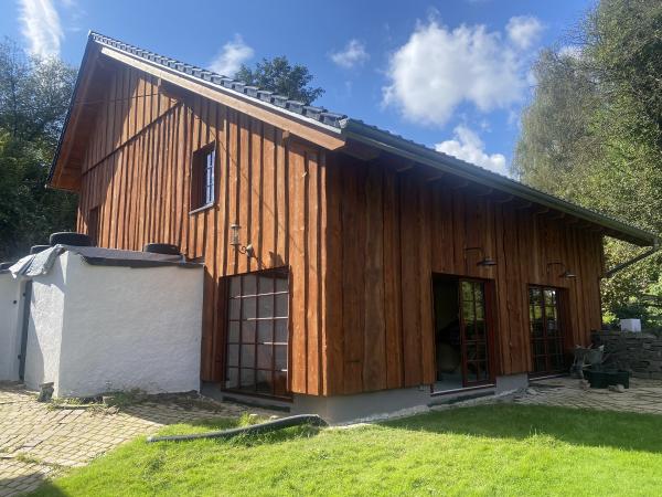 Terrassentüren aus Holz